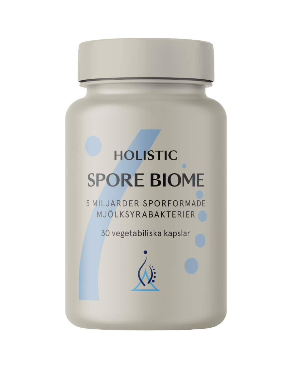 Holistic Spore Biome Sporformade mjölksyrabakterier, vegetabiliska kapslar