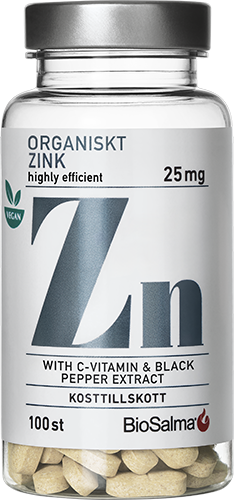 BioSalma Organiskt Zink 25mg