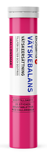 BioSalma Vätskebalans Hallon brustabletter 20 st | Skönhet och hälsa - Personlig vård | Apoteka