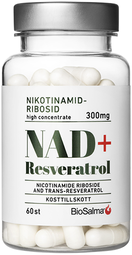 Biosalma NAD+ 300mg +Reservatrol 60st