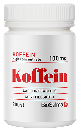 Biosalma Koffein 100mg 200 st