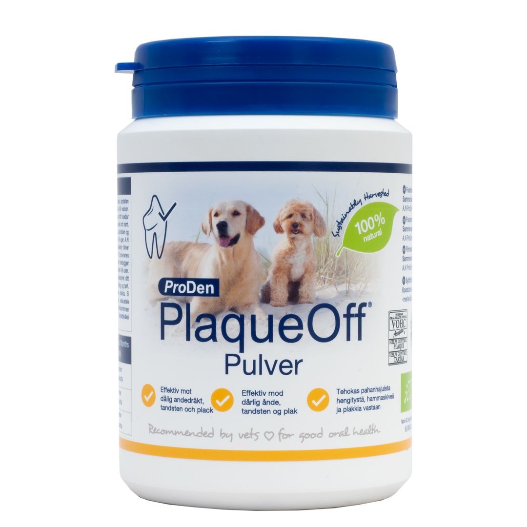 Swedencare AB Plaqueoff animal pulver 180 G