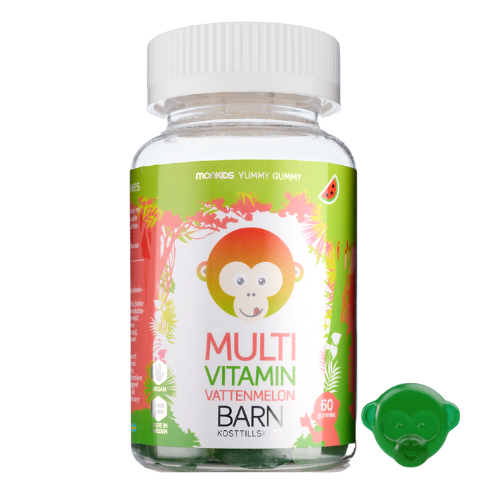 Monkids Multivitamin Barn Vattenmelon