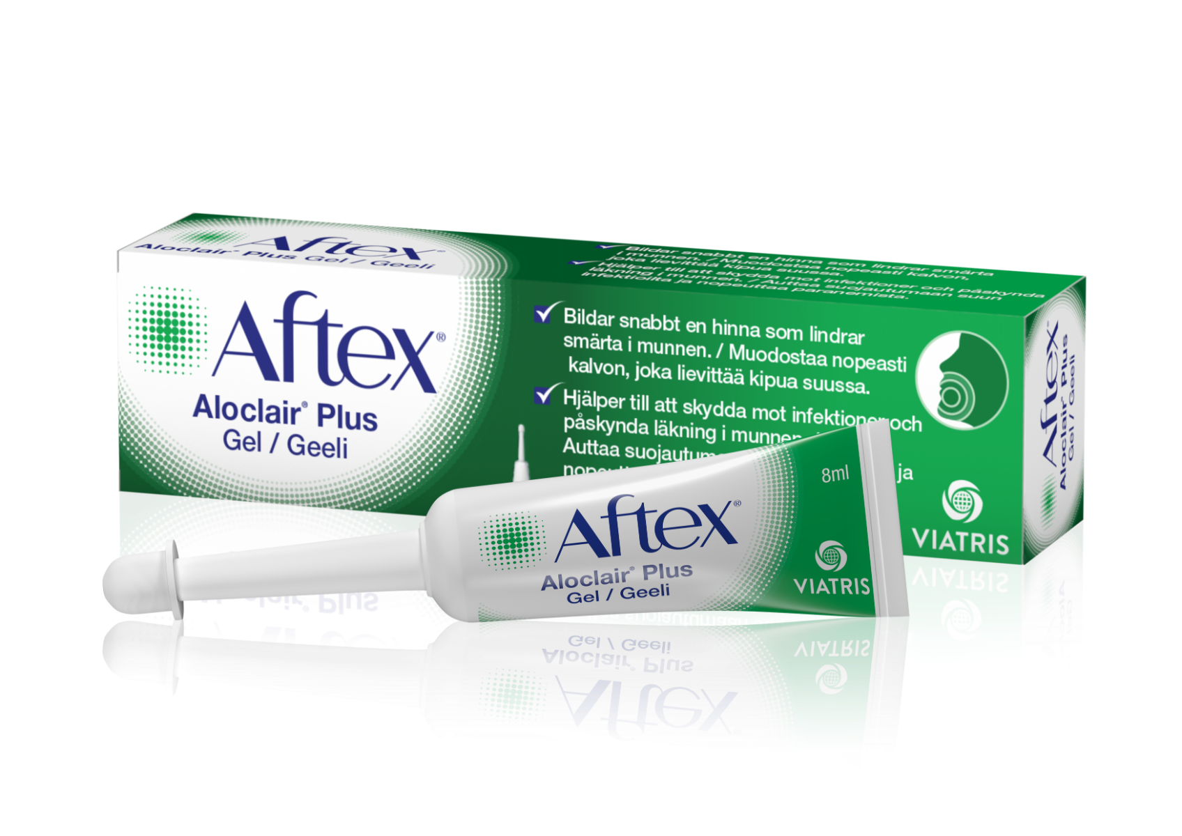 Mylan AB Aftex Aloclair Plus Gel 8 ml