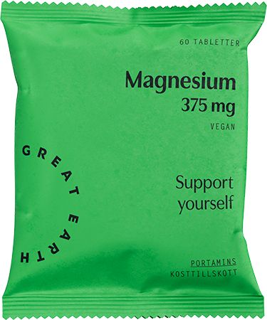 Great Earth Magnesium 375 mg refill 60 st