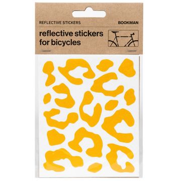 Bookman Reflective Stickers Leopard Yellow 