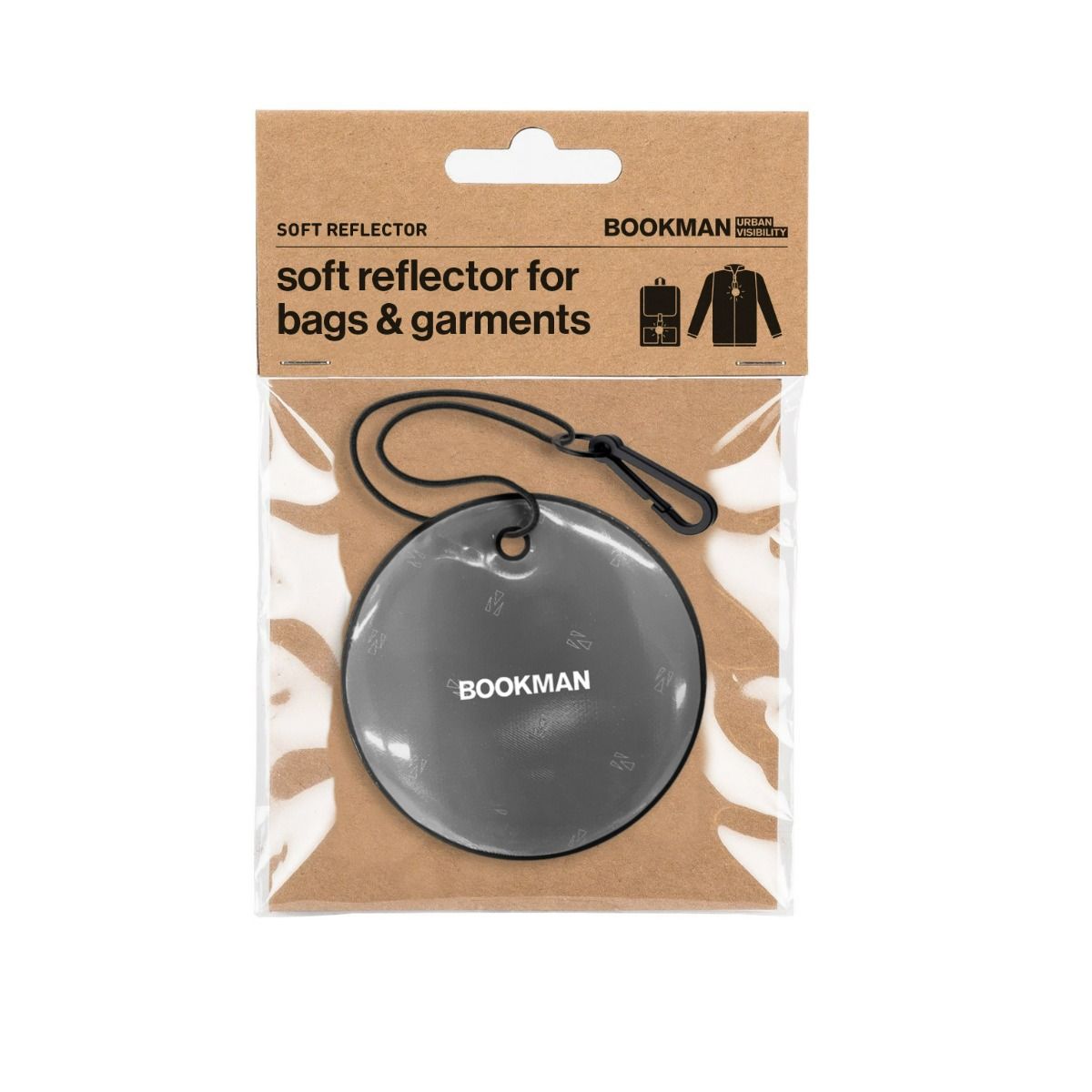 Bookman Hanging Reflectors Circle Black 1 st