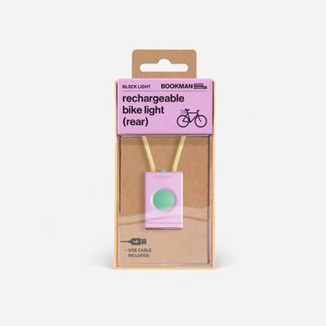 Bookman Block Light Rear Pink Mix (cykellampa bak ljus)
