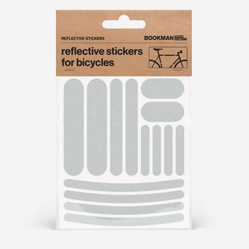 Bookman Reflective Stickers Strips White  