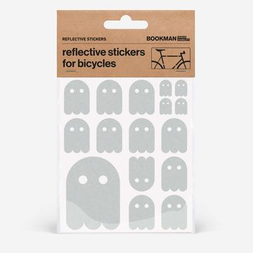 Bookman Reflective Stickers Ghost White  
