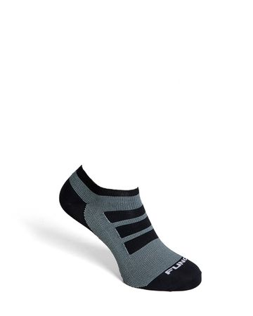 Funq Wear No show socks återvunnen polyamid, svartgrå 42/46