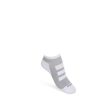 Funq Wear No show socks återvunnen polyamid, vitgrå 36/38