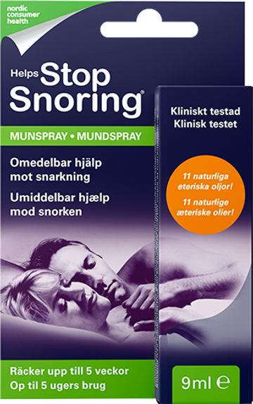 Helps stop Snoring Spray