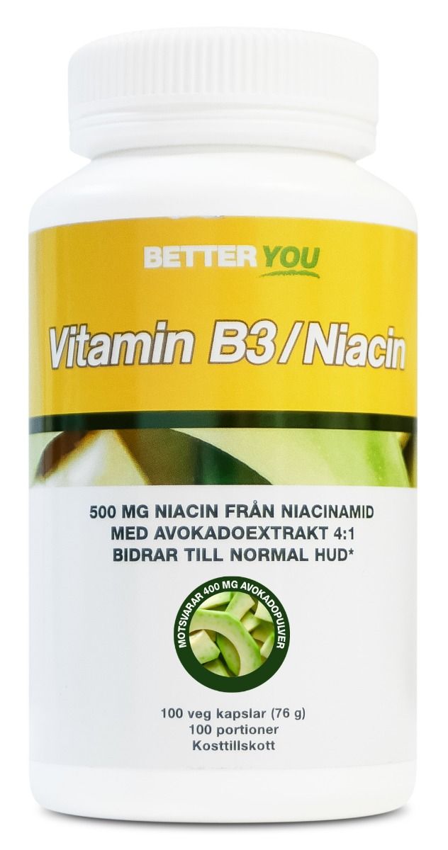 Vitamin B3 / Niacin - 100 kaps