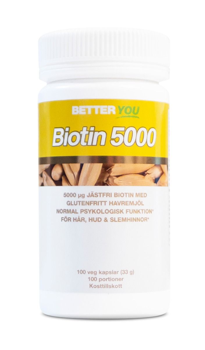 Biotin 5000 - 100 kaps