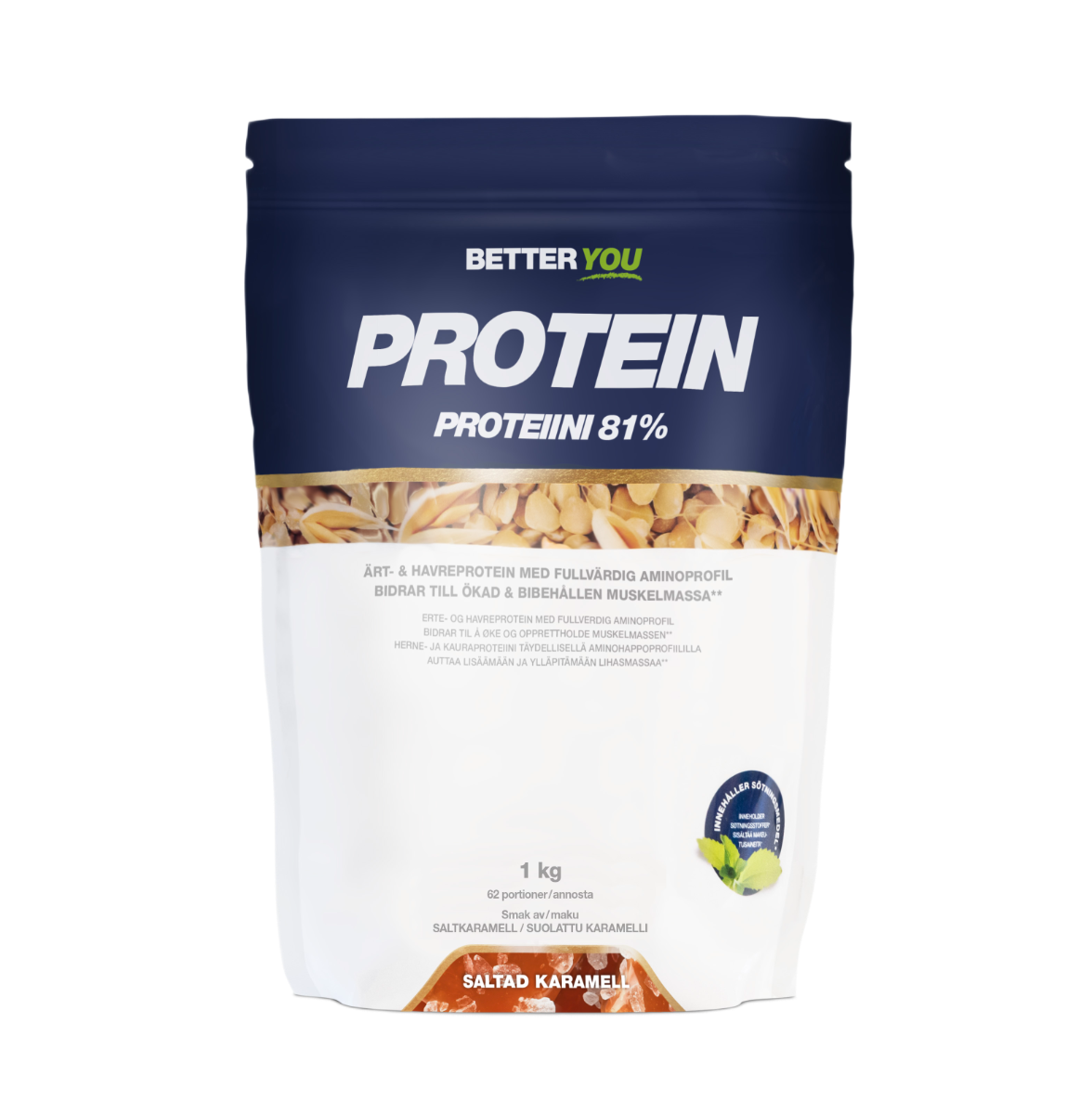 Better You Ärt/havre Protein - Salted Caramel