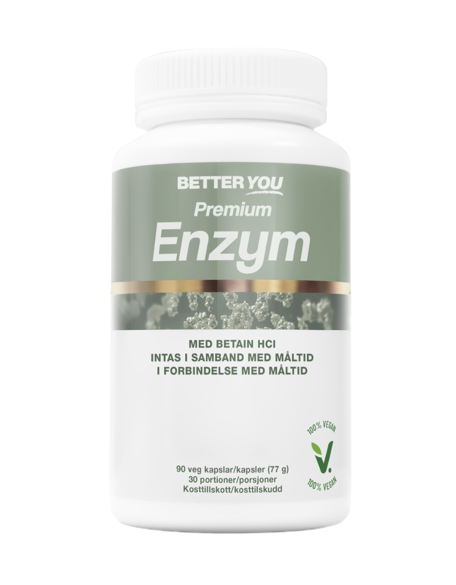 Better You Premium Enzym 90 kapslar