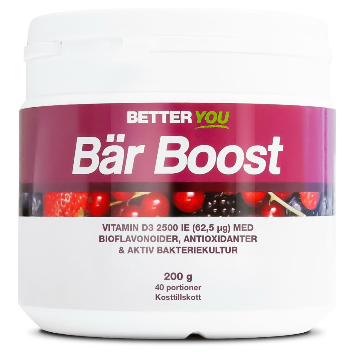 Better You Bär Boost Pulver - Naturell