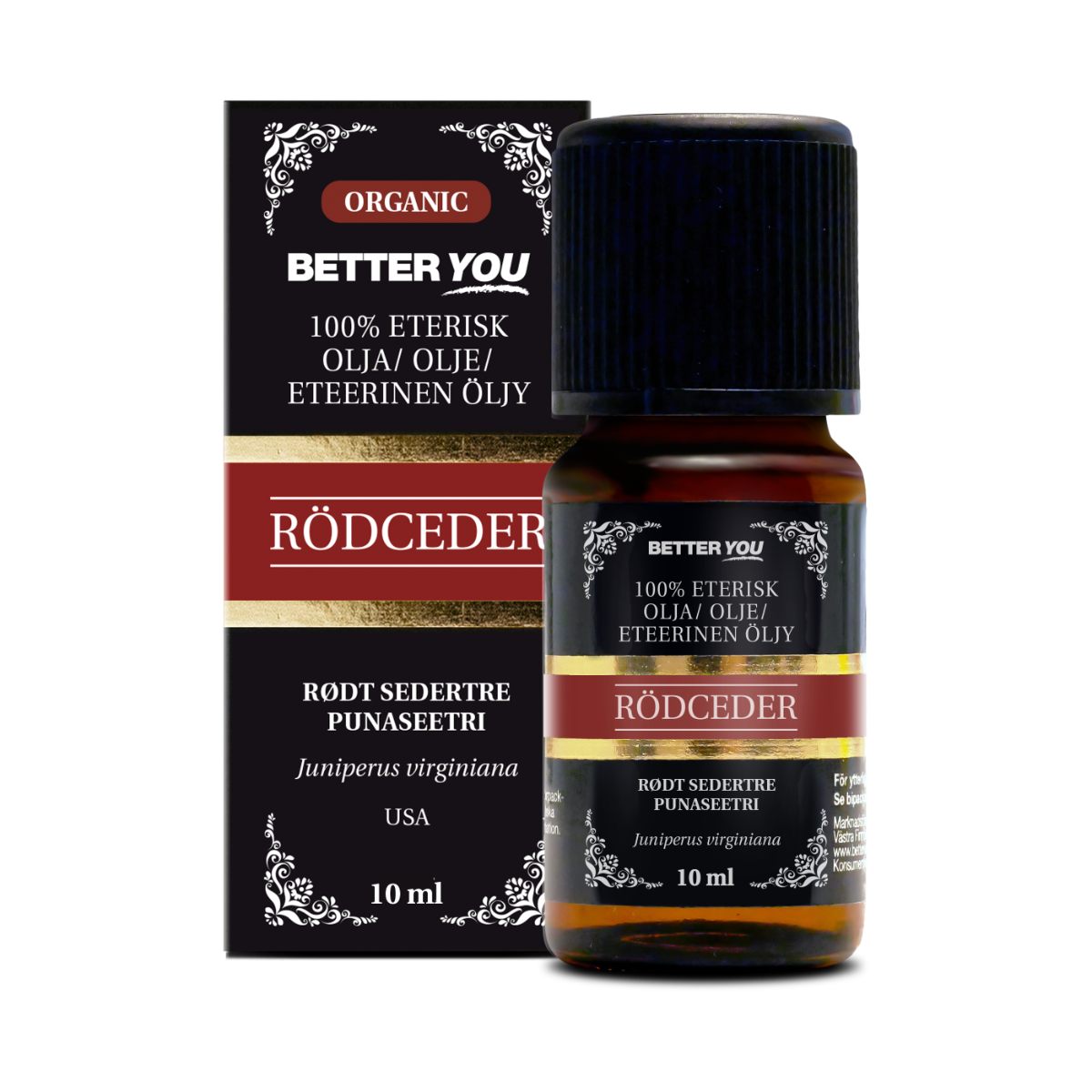 Better You Rödcederolja EKO Eterisk 10 ml