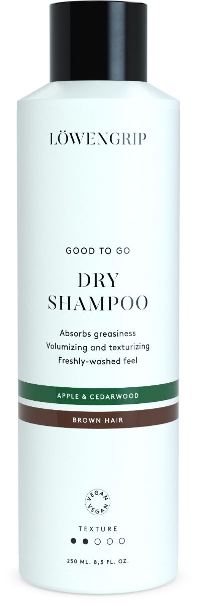 Löwengrip Good To Go – Dry Shampoo For Brown Hair 250 ml