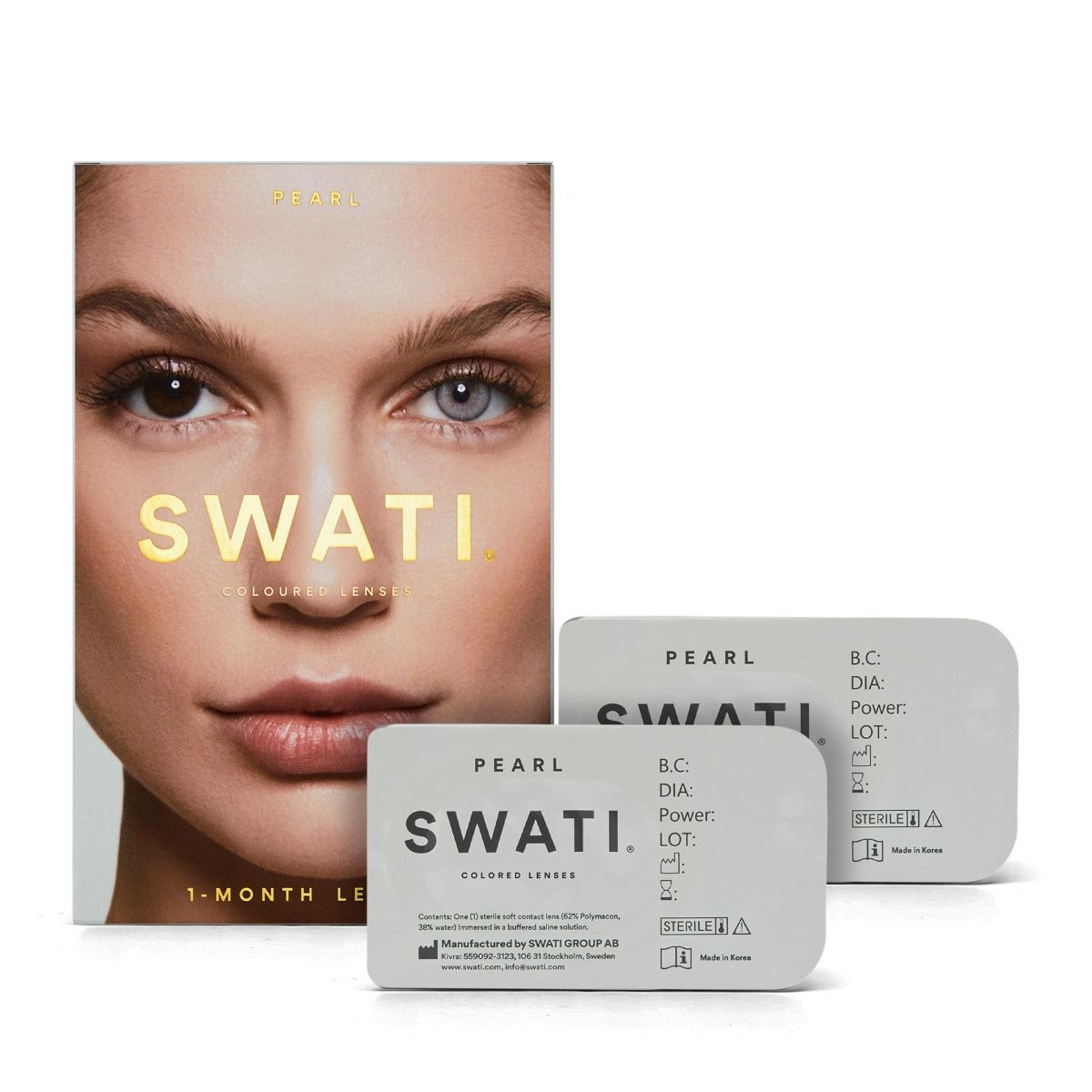 IC Enterprises AB Swati Cosmetics Pearl – 1 månad 1 par