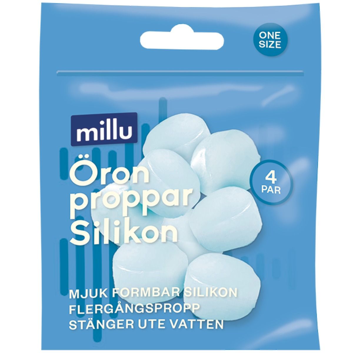 Millu Öronproppar Silikon