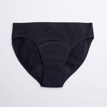 Imse Period Underwear Bikini Medium Flow, Black XS