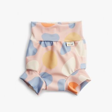 Vimse Swim Diaper High Waist, Pink shapes S 6-8 kg