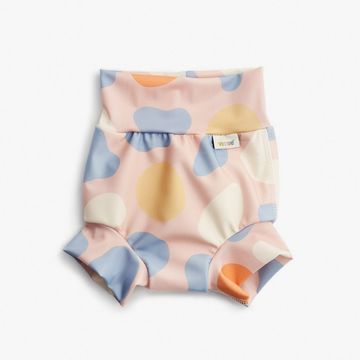 Vimse Swim Diaper High Waist, Pink shapes M 7-10 kg