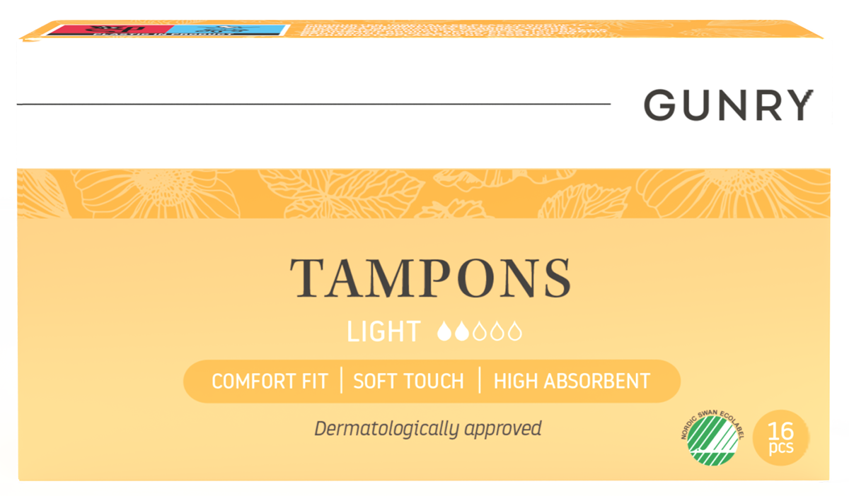 Gunry tampons light 16 st | Skönhet och hälsa - Personlig vård | Apoteka