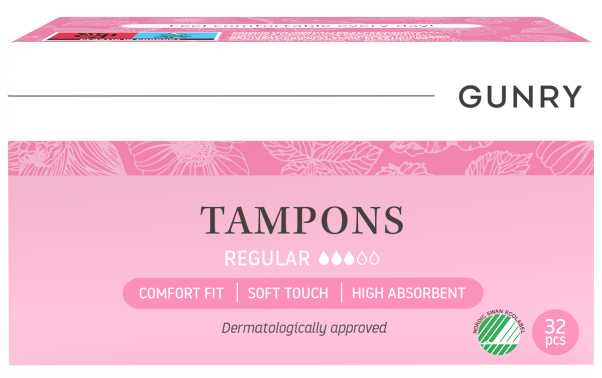 Gunry tampons regular 32 st | Skönhet och hälsa - Personlig vård | Apoteka