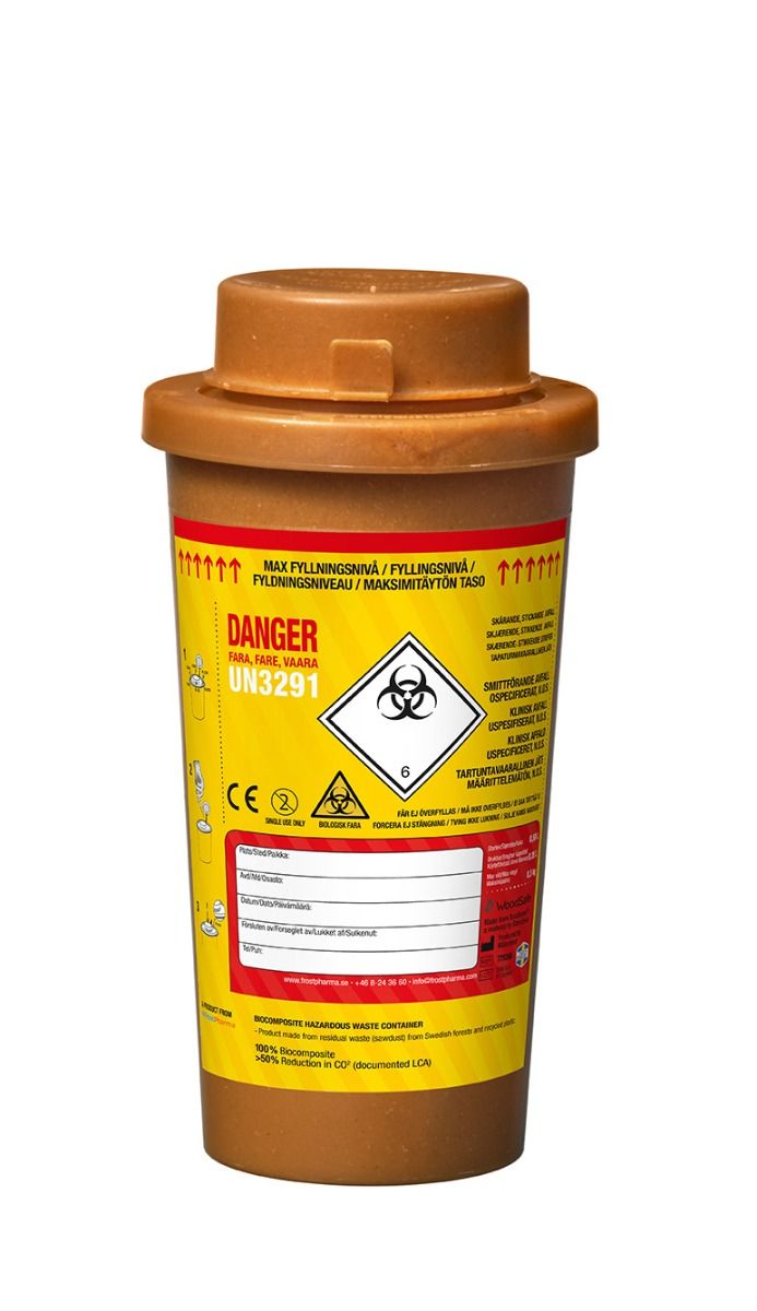 Woodsafe miljövänlig kanylburk 0,5L 1 st