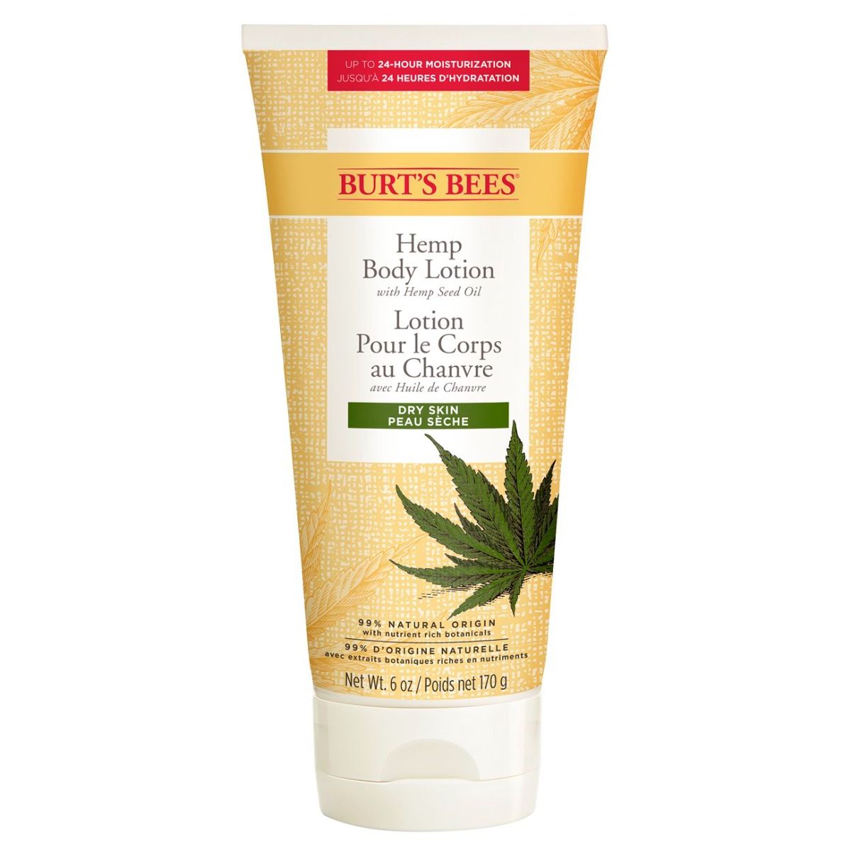 Burt’s Bees Hemp Body Lotion with Hemp Seed Oil for Dry Skin 175 ml