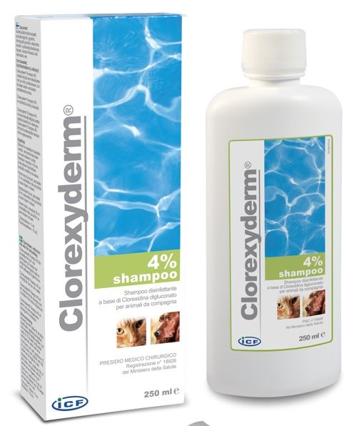 Nextmune Scandinavia AB ICF Clorexyderm Shampo 250 ml