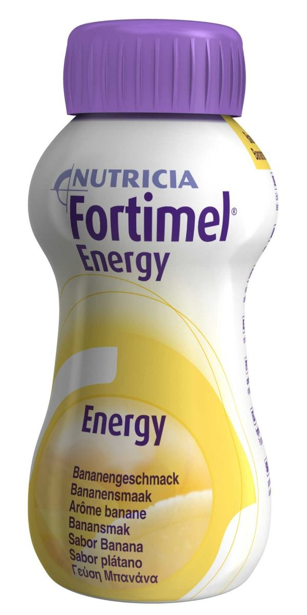 Fortimel Energy banan drickfärdigt kosttillägg 4 x 200 milliliter