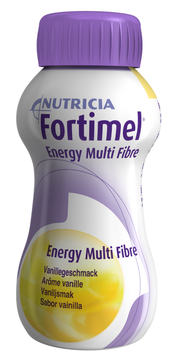 Fortimel Energy Multi Fibre, vanilj, drickfärdigt kosttillägg