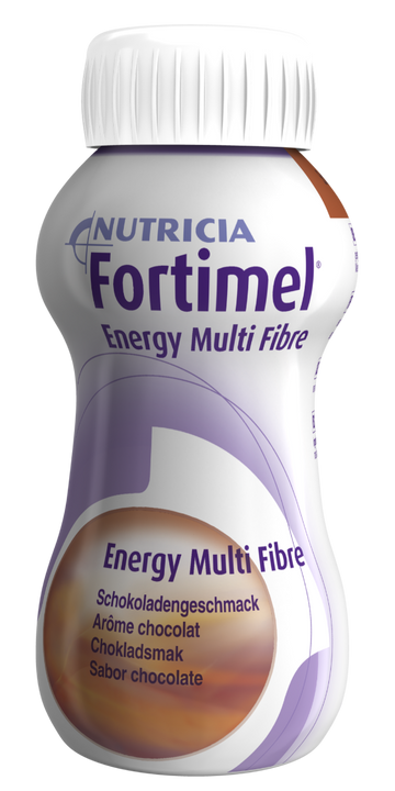 Fortimel Energy Multi Fibre, choklad, drickfärdigt kosttillägg