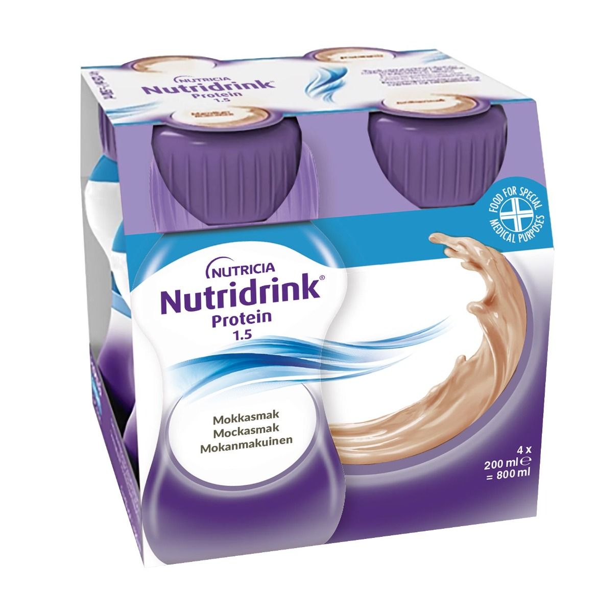 Produktfoto för Nutridrink Protein Mocca 4 x 200 ml