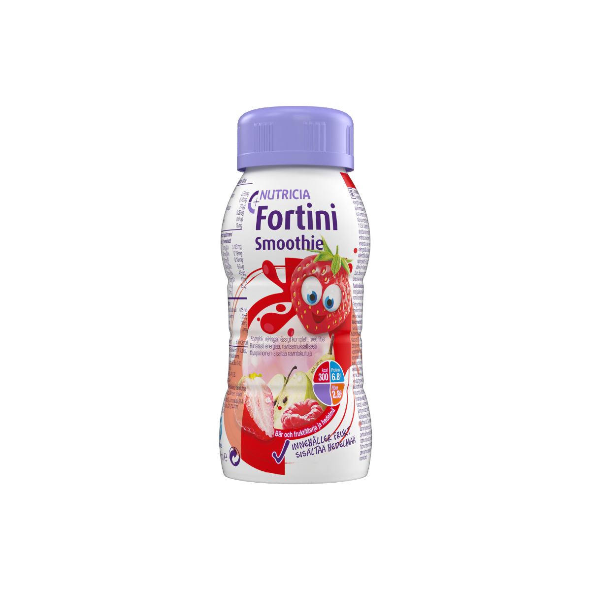 Fortini Smoothie barnkosttillägg komplett bär och frukt 200 milliliter