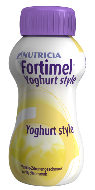 Fortimel Yoghurt Style, vanilj-citron, glutenfri komplett, energirik näring