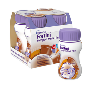 Fortini Compact MultiFibre,  komplett barnkosttillägg, choklad-kola