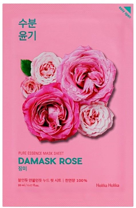 Holika Holika Pure Essence Mask Sheet - Damask Rose 20 ml