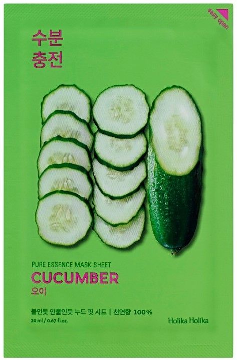 Holika Holika Pure Essence Mask Sheet - Cucumber 23 ml