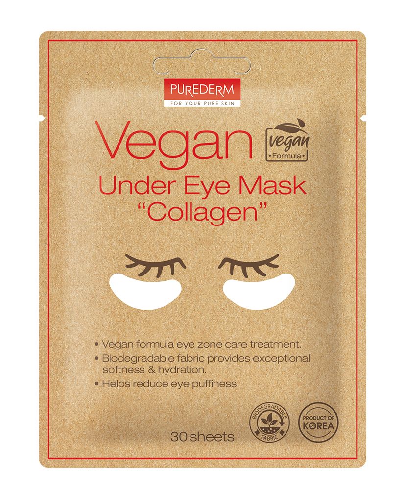 Purederm Vegan Collagen Eye Mask 30 st