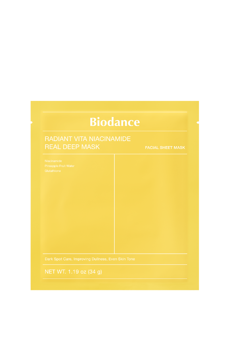 BIODANCE Radiant Vita Niacinamide Real Deep Mask 