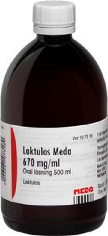 Laktulos Meda, oral lösning 670 mg/ml