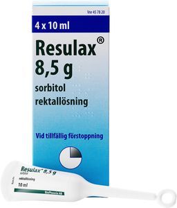 Resulax, rektallösning 8,5 g
