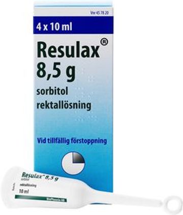Resulax, rektallösning 8,5 g