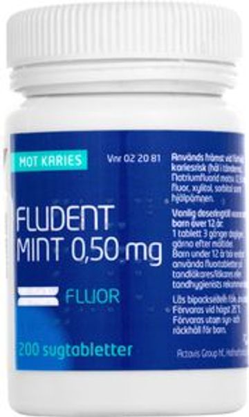 Fludent Mint, sugtablett 0,5 mg
