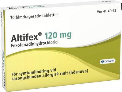Altifex, filmdragerad tablett 120 mg